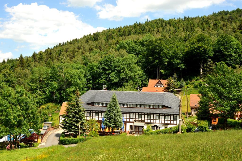 Wanderhotel Sonnebergbaude Waltersdorf  Exteriér fotografie