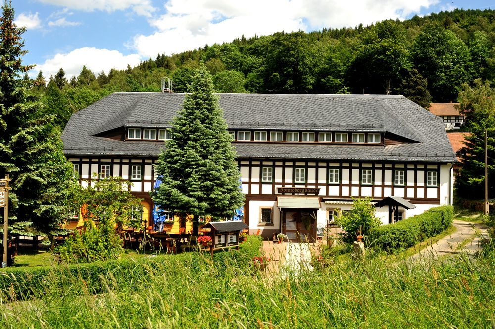 Wanderhotel Sonnebergbaude Waltersdorf  Exteriér fotografie
